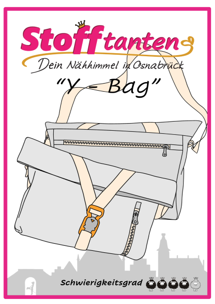 Papierschnittmuster "Y-Bag" Crossbag